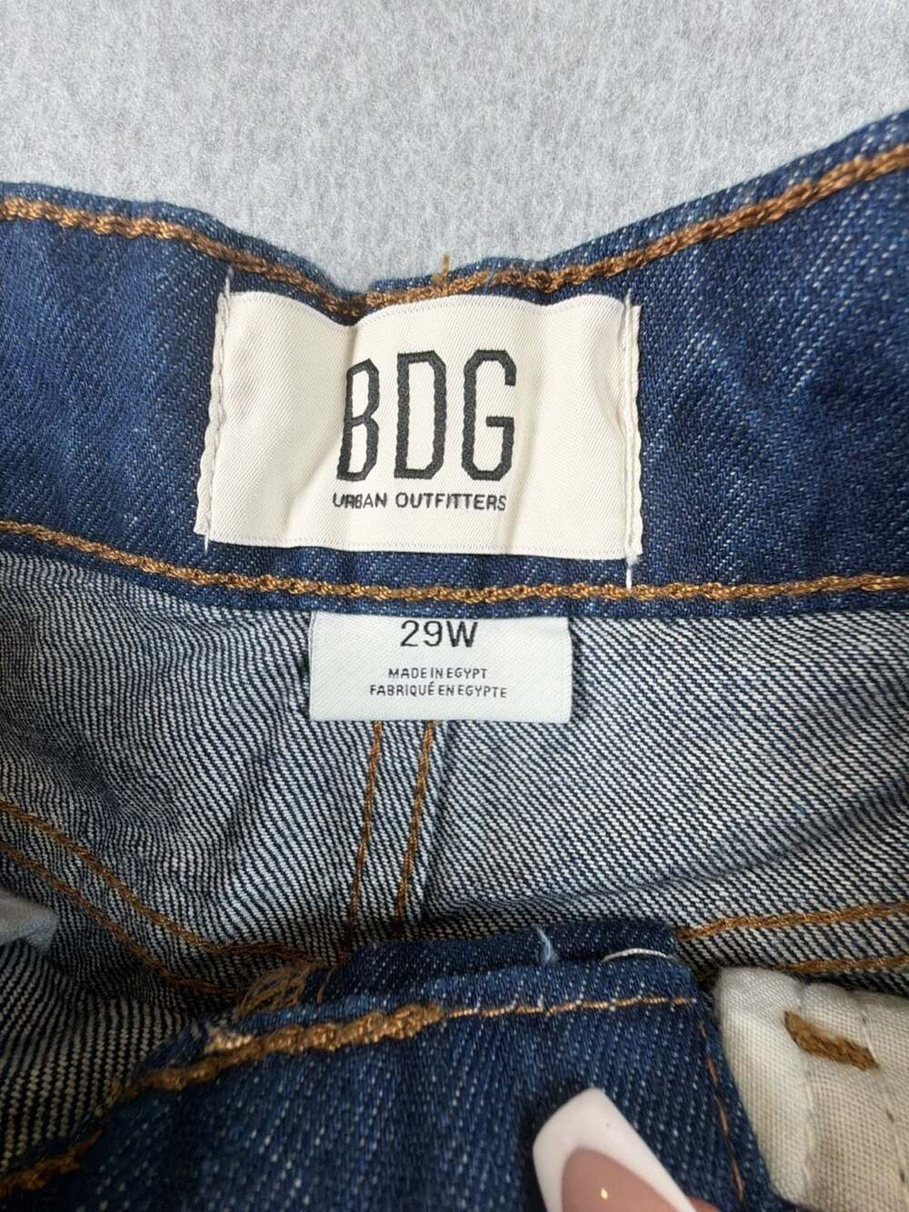 BDG Urban Outfitters Wide Leg Cuff Jeans - Picture 7 of 10